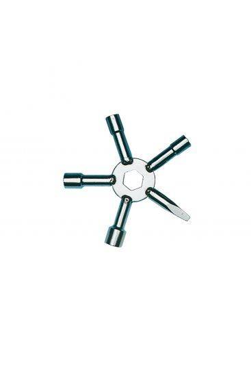 Stersleutel dop vierkant 6, 7, 8, 10 mm