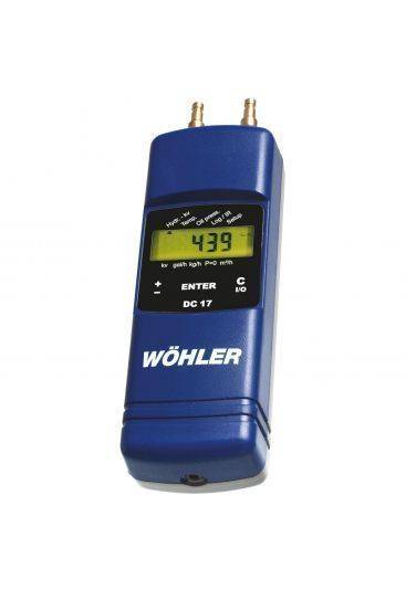 Wöhler DC 17 druk-temperatuurmeter NL