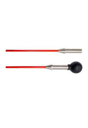 Glasvezelstang 3 m, rood, ø 7 mm