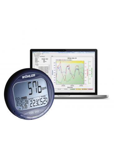 Wöhler CDL 210 CO2-datalogger