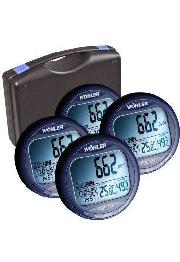 Wöhler CDL 210 CO2-datalogger