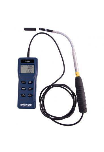 Wöhler TA 200 hittedraadanemometer