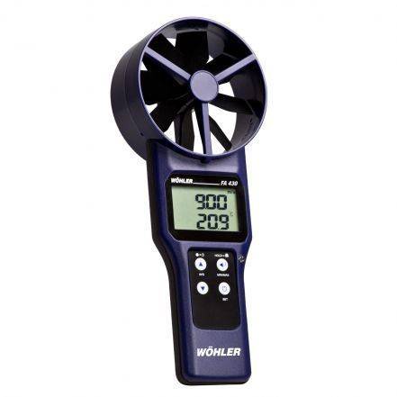 Wöhler FA430 vleugelrad luchtstroommeter
