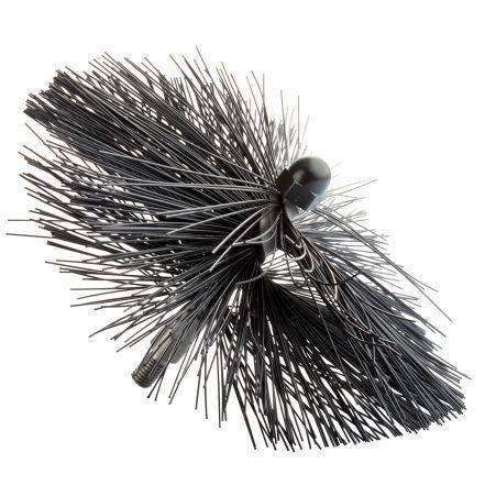 Stootbezem ø 35 cm, Perlon, 2 lagen