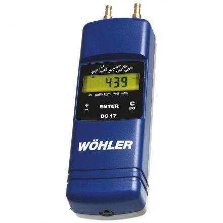 Wöhler DC 17 druk-temperatuurmeter NL