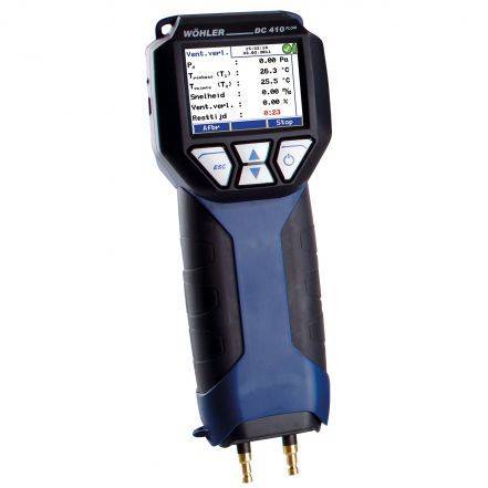 Wöhler DC 410 FLOW NL druk-hygrometer 
