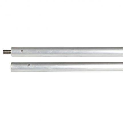 Alu veegstang ø 20 mm / 1 m 