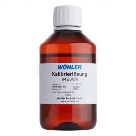 Flacon 250 ml ijkoplossing 84 µS/cm 